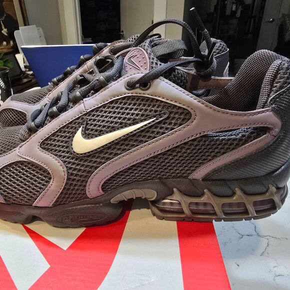 Nike Air Zoom Spiridon Cage 2 / Medium Ash HV6929-299 MENS SIZE 10 SNEAKERS NEW - Picture 1 of 15